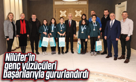 Nilüfer’in genç yüzücüleri başarılarıyla gururlandırdı