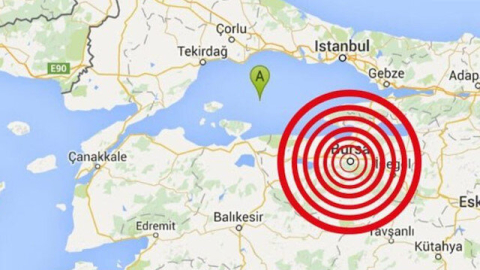 Bursa'da deprem hissedildi ! 30 Aralık