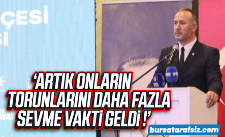 Ahmet Beygirci 'Artık onların torunlarını daha fazla sevme vakti geldi'