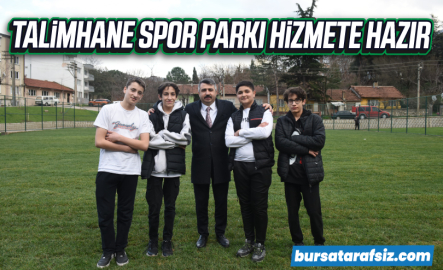 Talimhane Spor Parkı Hizmete Hazır