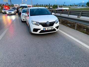 Bursa’da zincirleme kaza: 3 yaralı