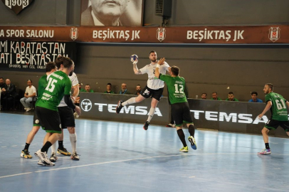 Hentbol Erkekler Süper Ligi final serisinde Beşiktaş 2-0 öne geçti