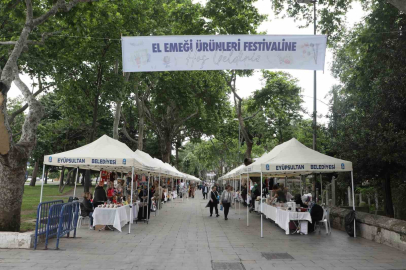 Eyüpsultan’da el emeğini sanata dönüştürenlerin festivali başladı