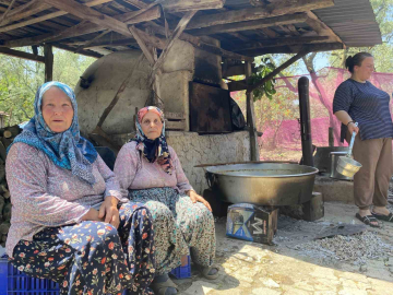 Göllüce’de geleneksel ’Dede çorbası’ zamanı