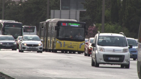 İstanbul’da bayram tatili trafiği devam ediyor