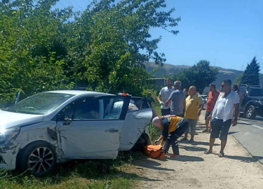 Balıkesir’de trafik kazası: 2 yaralı