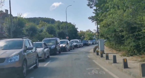 İstanbullular Riva’ya akın etti, trafik yoğunluğu oluştu