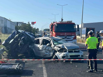 Tekirdağ’da feci kaza: 1’i çocuk 6 yaralı