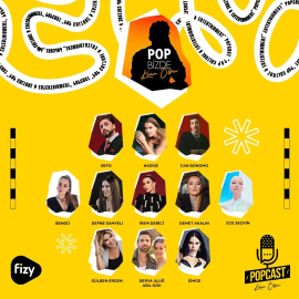 Popcast söyleşileri fizy’de başlıyor