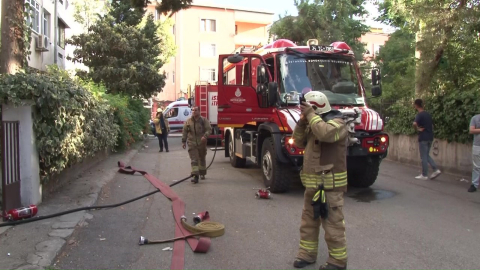 Kartal’da bir dairede tüp patladı, 4 katlı apartman tahliye edildi