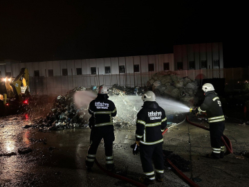 Tekirdağ İtfaiyesi son 3 ayda 3 bin 485 olaya müdahale etti