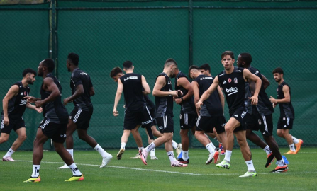 Beşiktaş, yeni sezon hazırlıklarını sürdürdü