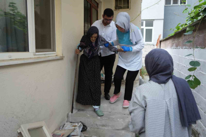 (Özel) 94 yaşındaki ninenin dramı...Sosyal medyada paylaşıldı, konuk evine kaldırıldı