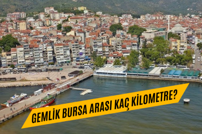 Gemlik Bursa Arası kaç km?