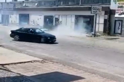 Bursa'da bu driftin bedeli ağır oldu