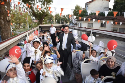 Yenişehir'de festivalde sünnet şöleni heyecanı