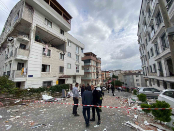 Gebze’deki patlamada 7 kişi yaralandı, 3 bina hasar gördü