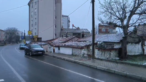 Malkara’da kar yağışı etkili oldu