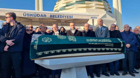 Bolu’daki otel yangınında hayatını kaybeden Nedim Türkmen ve ailesi için cenaze töreni düzenlendi