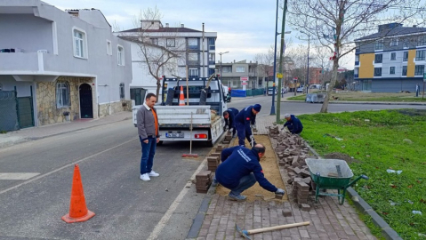 Silivri’de altyapı ve yol çalışmaları hız kesmeden devam ediyor