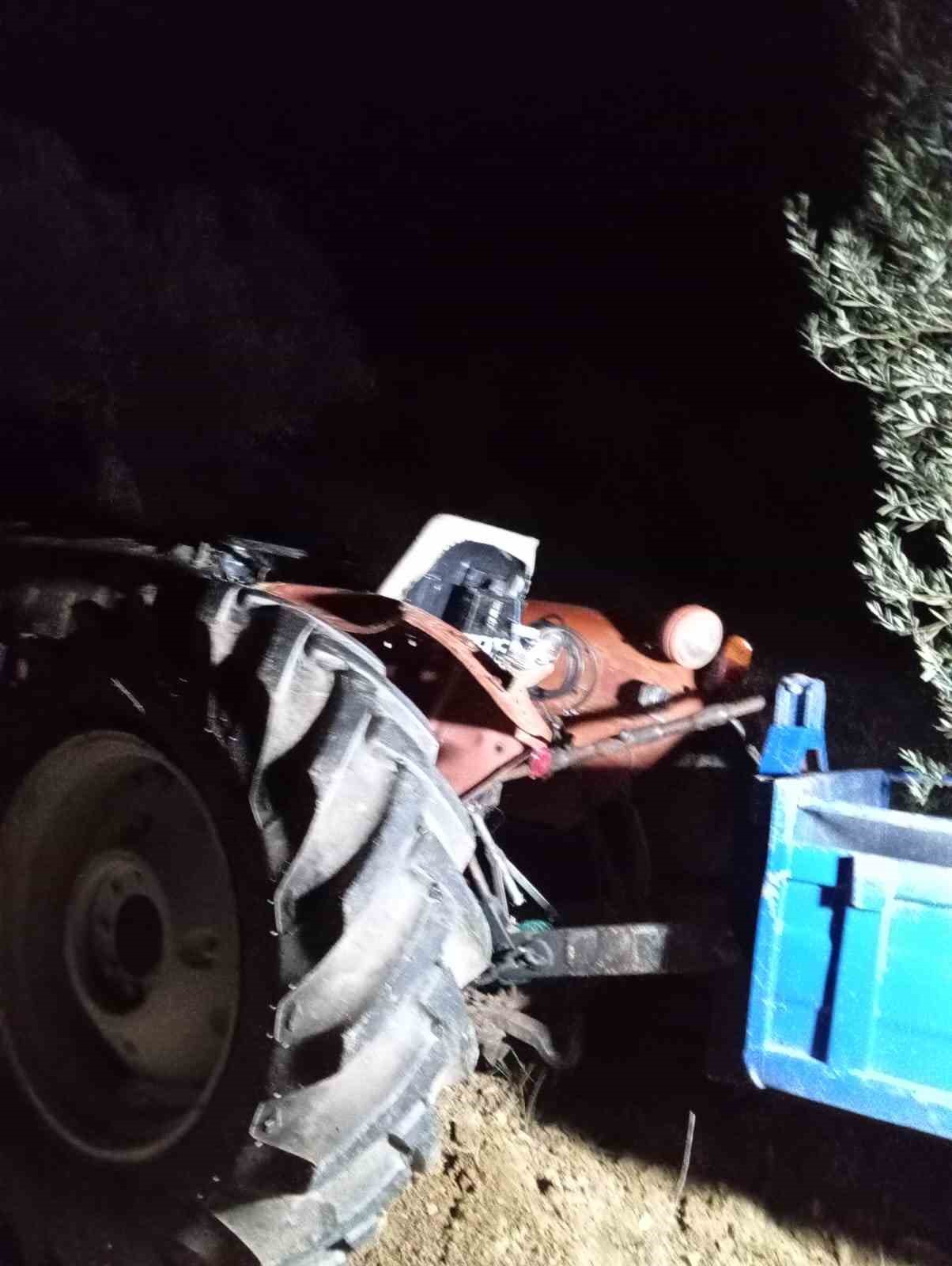 ucuruma yuvarlanan traktorun altinda kalarak hayatini kaybetti 5 2UbkhUQ8