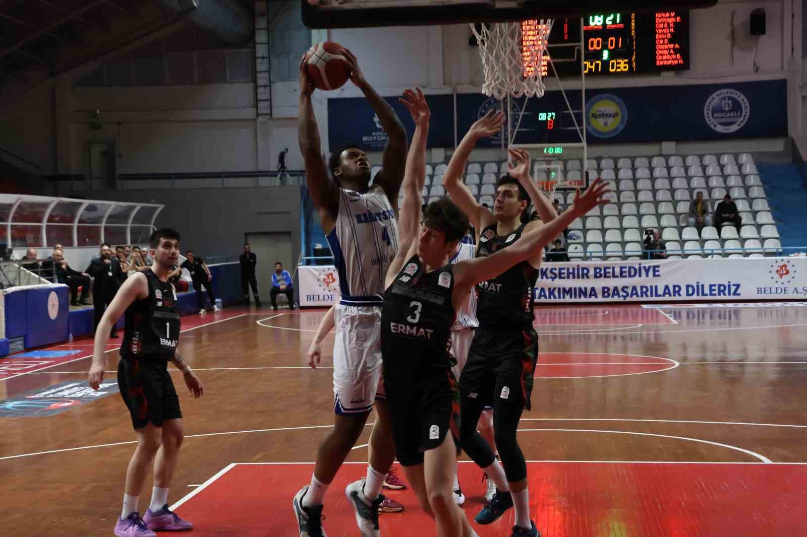 turkiye basketbol ligi kocaeli bsb kagitspor 98 bornova belediyesi karsiyaka 72 13